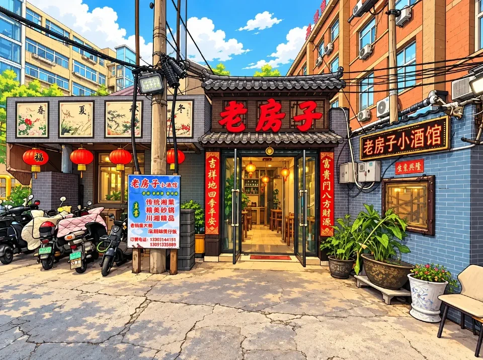 老房子小酒馆